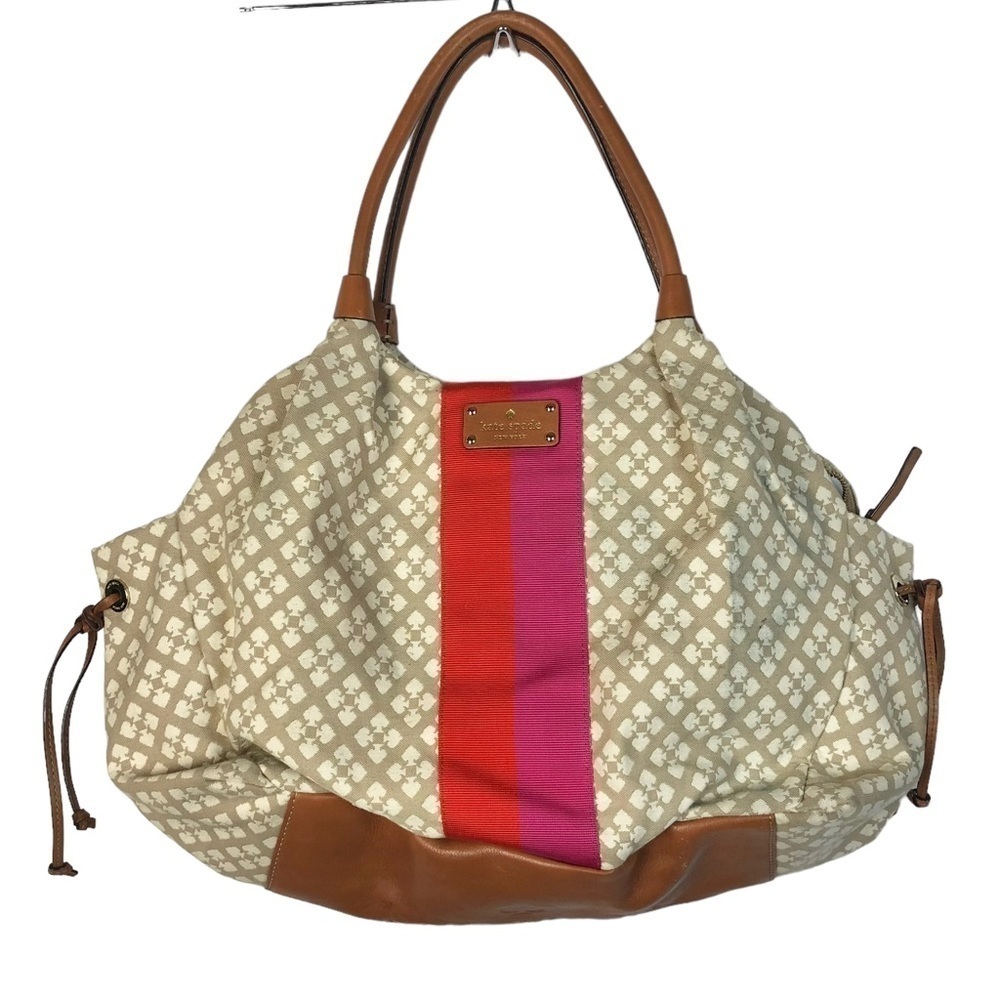 Kate Spade Classic Canvas Stevie Shoulder Bag